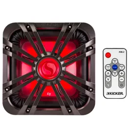 Kicker L712GLC Subwoofer Grille with Remote for Solo-Baric L7