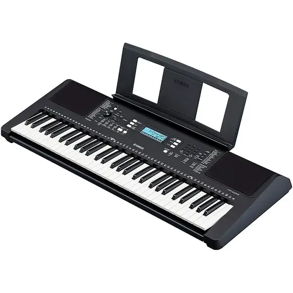 Yamaha PSR-E373 61-Key Portable Keyboard With Power Adapter