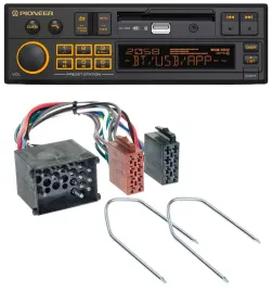 Pioneer DAB MP3 USB Bluetooth Autoradio für BMW 3er E30 E36 87-00 5er E34 88-96