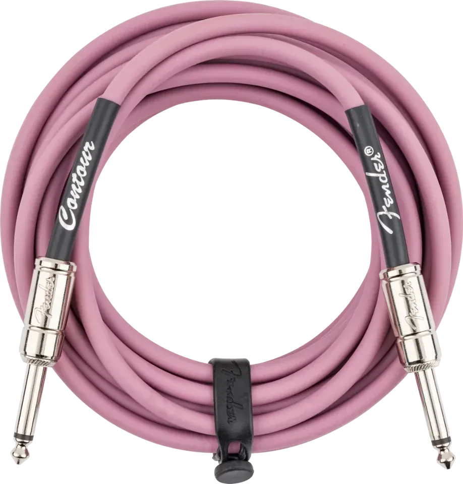 Инструментальный кабель Fender 099-0571-866 Contour Burgundy Mist 5.5 м