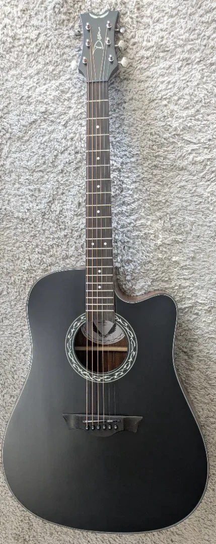 Б/У Электроакустическая гитара Dean Guitars St Augustine SA DREAD CE VB дредноут с вырезом, винтажный санберст