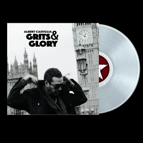 Виниловая пластинка Albert Castiglia - Grits & Glory [New Vinyl LP] Clear Vinyl