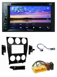 Pioneer Bluetooth 2DIN USB DVD DAB MP3 Autoradio für Mazda 6 (2006-2008)