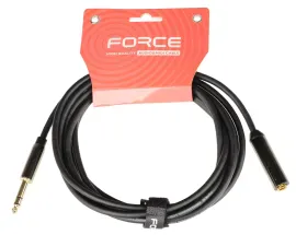 Коммутационный кабель Force FLC-04/3 Black 3 м