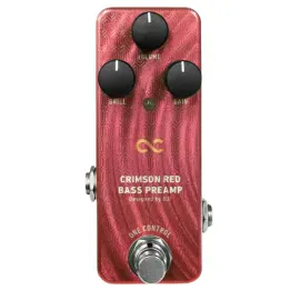 Напольный предусилитель для бас-гитары One Control Crimson Red Bass Preamp