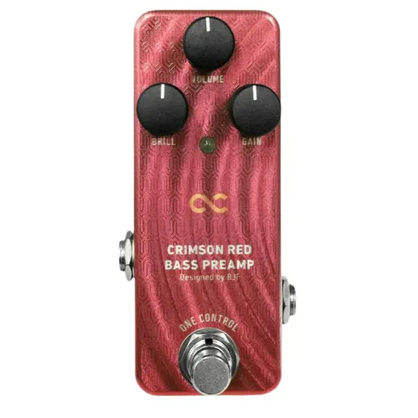 One Control CRIMSON RED BASS PREAMP