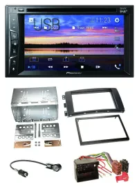 Pioneer Bluetooth 2DIN USB DVD DAB MP3 Autoradio für Smart ForTwo 07-10 ForFour