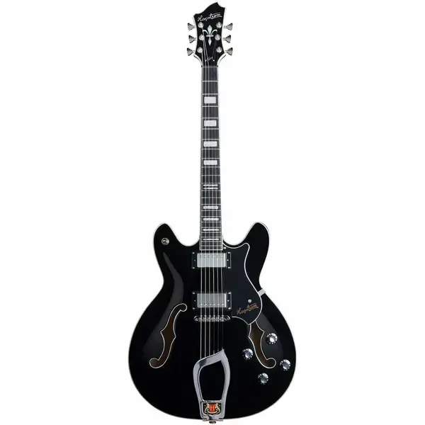 Электрогитара полуакустическая Hagstrom Viking Semi-Hollowbody Black