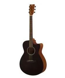 Акустическая гитара Yamaha FS400C Concert Smoky Black с вырезом