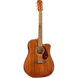 Электроакустическая гитара Fender CD-60SCE All-Mahogany Limited Edition Satin Natural