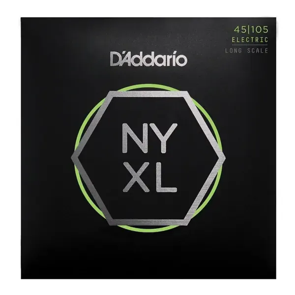 Струны для бас-гитары D'Addario NYXL45105 Light Top Medium Bottom Long Scale 45-105