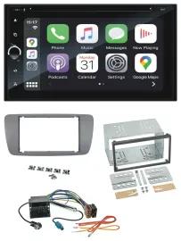 Blaupunkt 2DIN Bluetooth DAB USB DVD MP3 Autoradio für Seat Ibiza ab 08 conemara