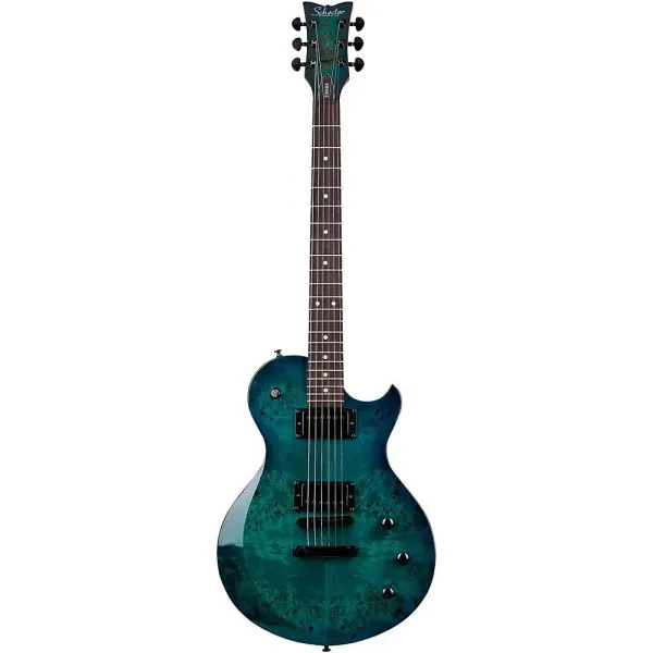 Электрогитара Schecter Solo-II Standard Ocean Blue Burst Burl