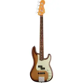 Бас-гитара Fender American Ultra Precision Bass Rosewood FB Mocha Burst