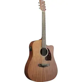 Электроакустическая гитара Ibanez Performance PF12MHCEOPN Mahogany Dreadnought Satin Natural