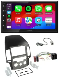 Kenwood MP3 USB DAB 2DIN Bluetooth Autoradio für Hyundai i30 (ab 08)
