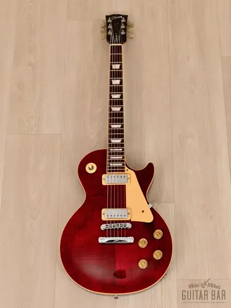 Электрогитара Gibson Les Paul Deluxe Limited Edition Wine Red USA 1999 w/Case & Hangtags