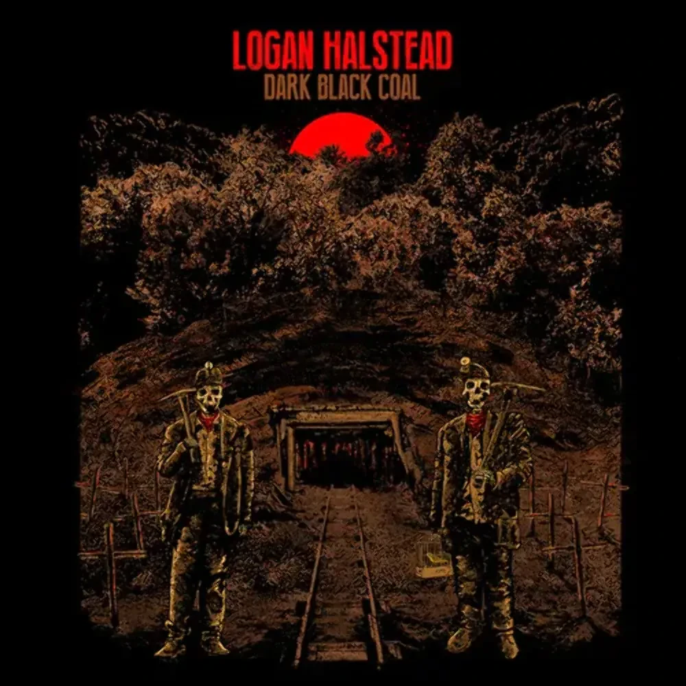 Виниловая пластинка Logan Halstead – Dark Black Coal Релиз 2023 Sealed