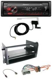 Автомагнитола Pioneer 1DIN USB DAB MP3 AUX для Chrysler 300C/Sebring/Dodge Avenger