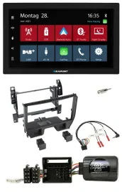 Blaupunkt Lenkrad Bluetooth DAB 2DIN USB Autoradio für Citroen C3 2010-2014