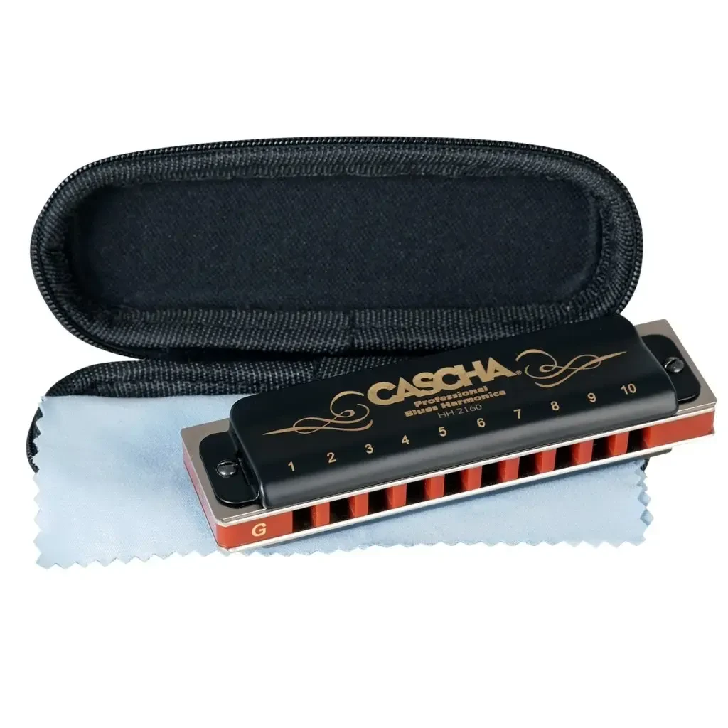 Губная гармошка Cascha HH-2160 Professional Blues G