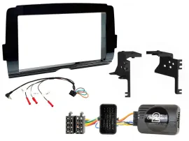 Einbauset Lenkradadapter Doppel DIN Autoradio für Harley Davidson Street-Glide-F