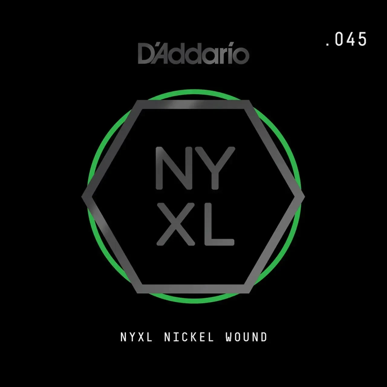 Струна одиночная D'Addario NYNW045 NYXL Nickel Wound Single 045