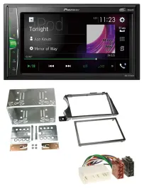 Pioneer 2DIN MP3 DAB USB Bluetooth Autoradio für SSangYong Actyon Kyron 2006-201
