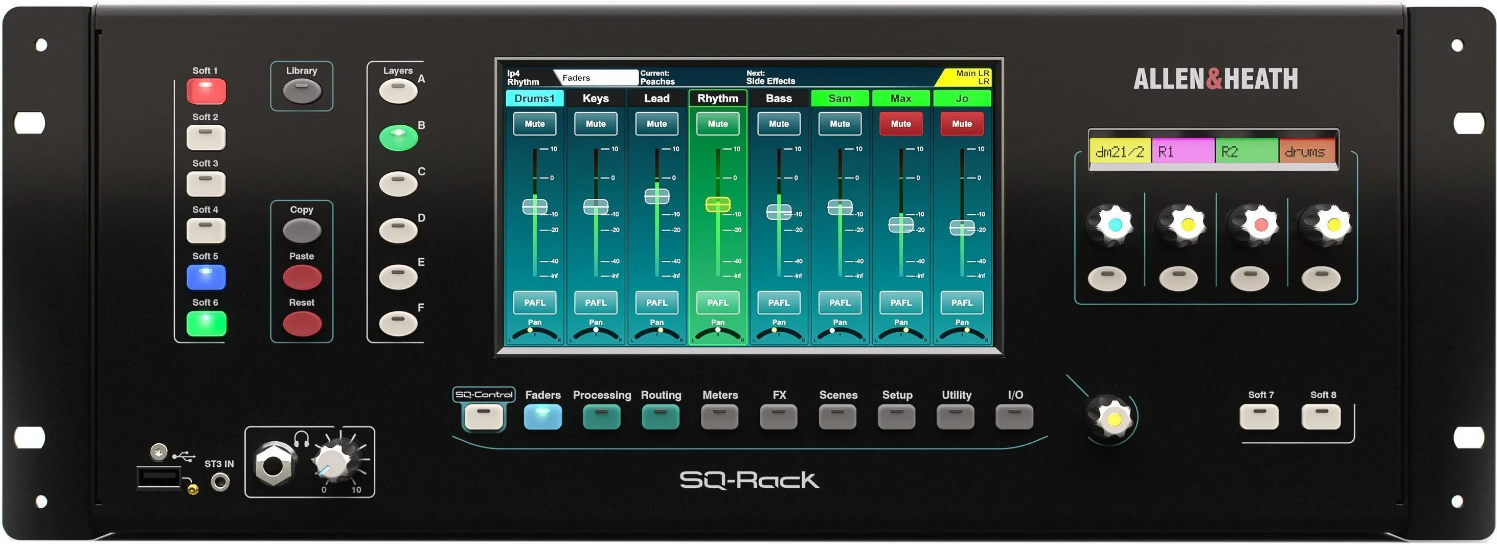 Цифровой микшер Allen & Heath SQ-RACK