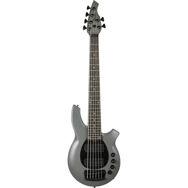 Бас-гитара Music Man Bongo 6 HH Titan Gray