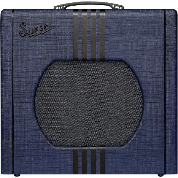 Комбоусилитель для электрогитары Supro 1822 Delta King 12 15W 1x12 Limited-Edition Tube Guitar Amp Blue