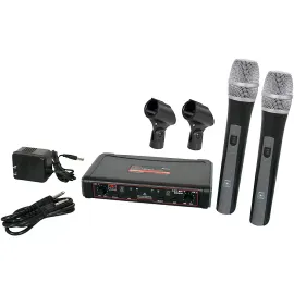 Радиосистема Galaxy Audio EDXR/HH38N 2-канальная, 2 ручных микрофона, 518–542 МГц (Band N)