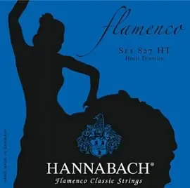 Струны для классической гитары Hannabach 827HT Blue FLAMENCO 28-44