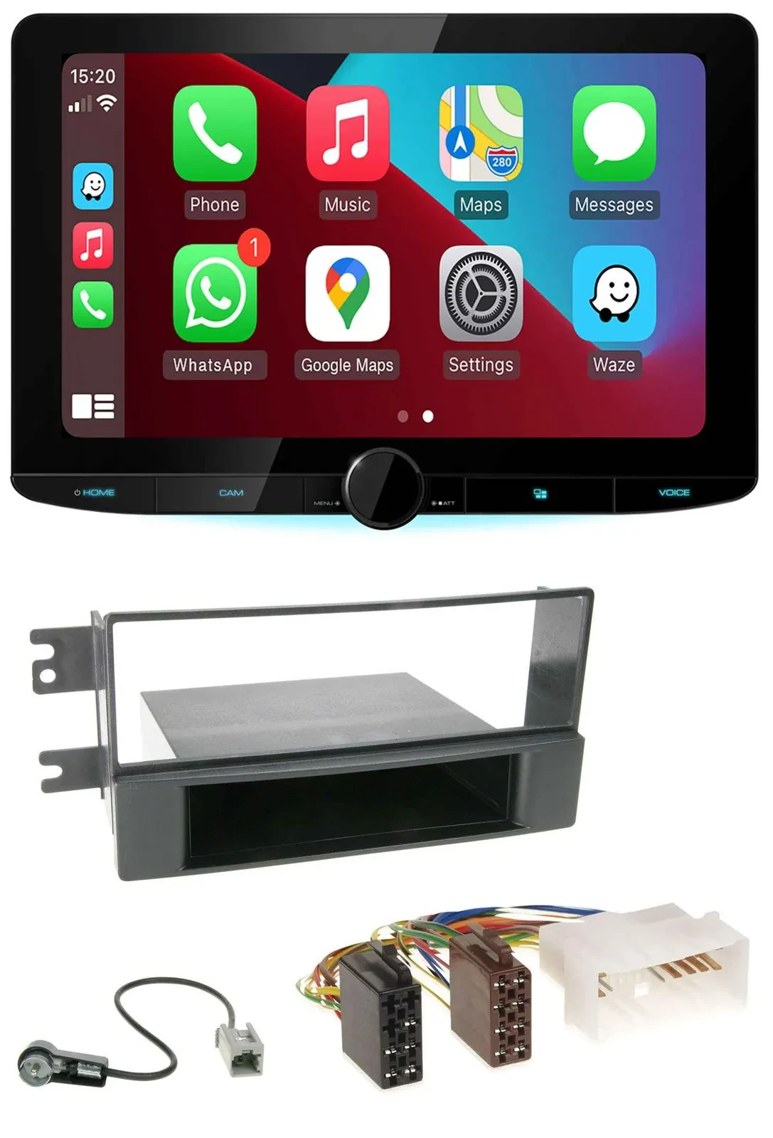 Kenwood MP3 USB DAB Bluetooth Autoradio für Kia Cerato (ab 2007)