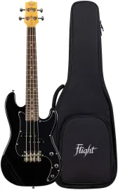 Бас-гитара FLIGHT Mini Bass Lite BK черная