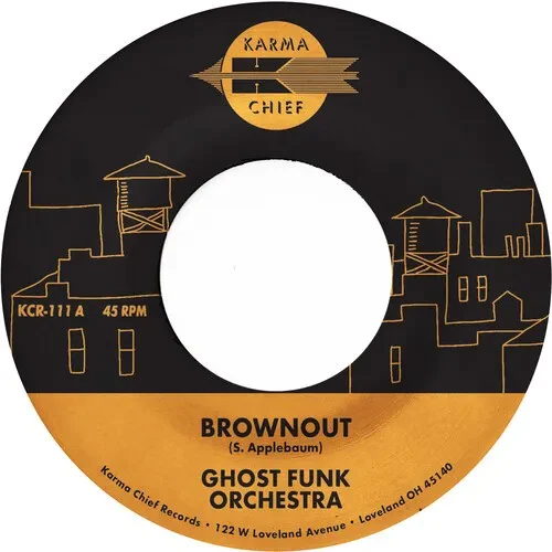 Виниловая пластинка Ghost Funk Orchestra – Brownout / Boneyard Baile (Релиз 2023)