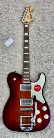 Fender Squier Paranormal Troublemaker Telecaster® Deluxe Bigsby®, Honey Sunbur