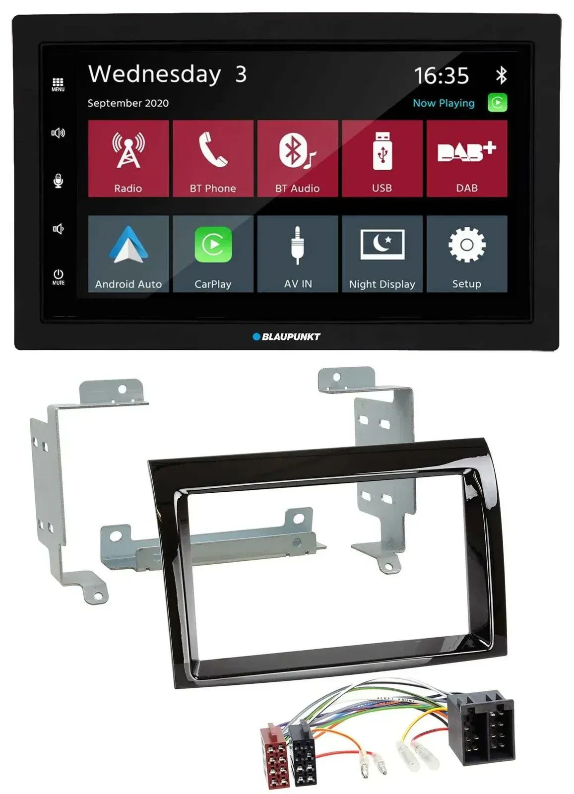 Blaupunkt 2DIN MP3 USB Bluetooth DAB Autoradio für Peugeot Boxer Citroen Jumper