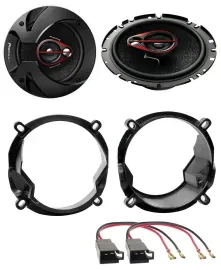 Pioneer 3-Wege 250Watt 16,5cm Lautsprecher für Volvo S40 V40 93-00 Fronttür Auto