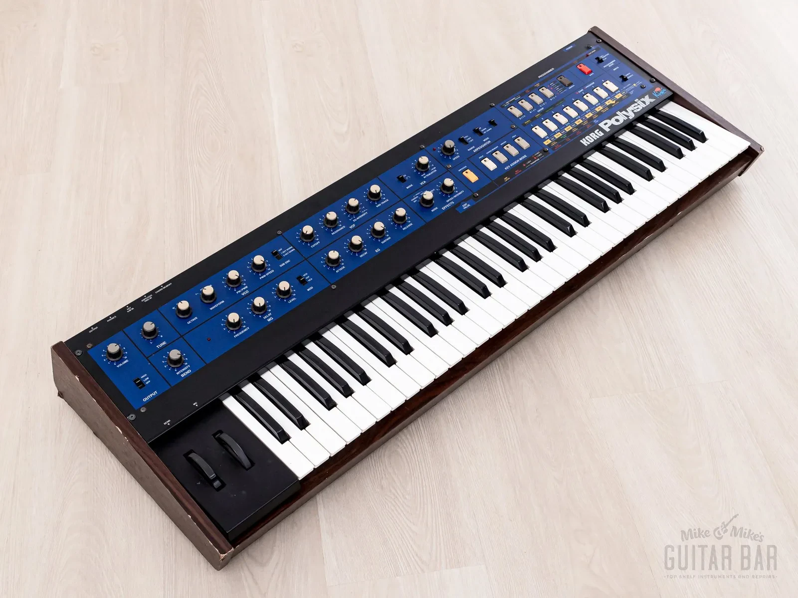 Б/У аналоговый синтезатор Korg PolySix Kiwi Upgrade, 1980-е, с MIDI