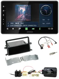 Kenwood Lenkrad Bluetooth USB DAB Autoradio für Mitsubishi L200 2006-2015