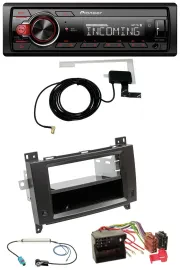 Автомагнитола Pioneer USB/MP3/DAB/Bluetooth для Mercedes Viano/Vito (2006–2014), черная