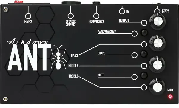 Усилитель для бас-гитары Ashdown ANT 200-watt Pedalboard Bass Head