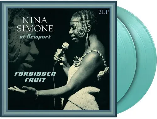 Виниловая пластинка Nina Simone - At Newport / Forbidden Fruit - Ltd 180gm Turquoise Vinyl [New Viny