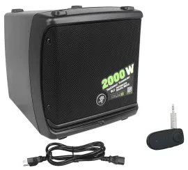 Mackie DLM8 2000 Watt 8" Class D Powered Active DJ PA Speaker w/Bluetooth