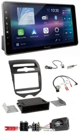 Pioneer Bluetooth USB DAB Lenkrad Autoradio für Hyundai ix20 ab 2010 man. Klima