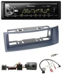 Автомагнитола Pioneer Bluetooth, USB, DAB для Renault Scenic/Megane 1996–2000
