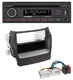 Blaupunkt MP3 USB CD Bluetooth AUX Autoradio für Hyundai Santa Fe (ab 2012)