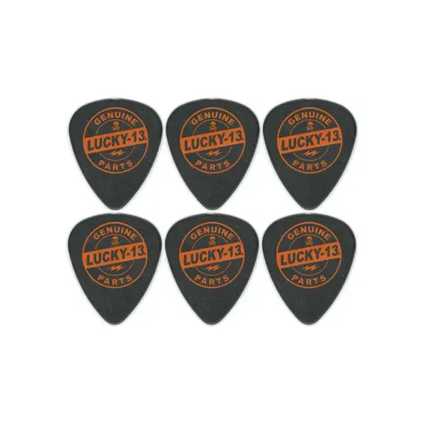 Медиаторы Dunlop Lucky 13 Genuine Parts L07R1.00