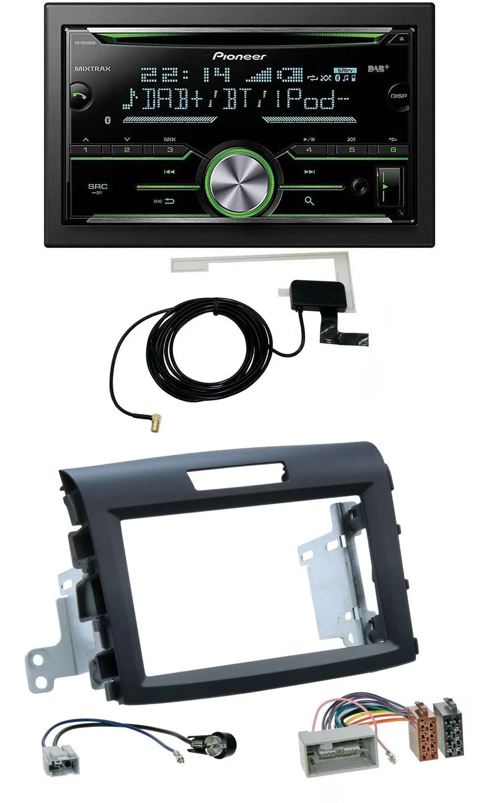 Pioneer CD USB MP3 Bluetooth 2DIN DAB Autoradio für Honda CR-V FR5/FR6 ab 2012